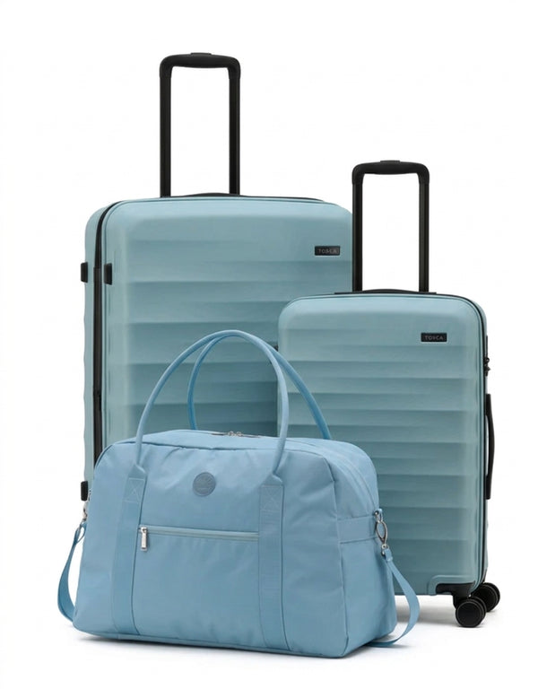 Tosca Interstellar 2.0 Large + Medium + TCA935 Cabin Tote Bundle - Ocean Blue