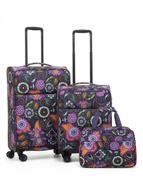 Tosca - AIR5055 SO-LITE 3 Piece Bundle (54cm + 67cm + Tote) - Paisley