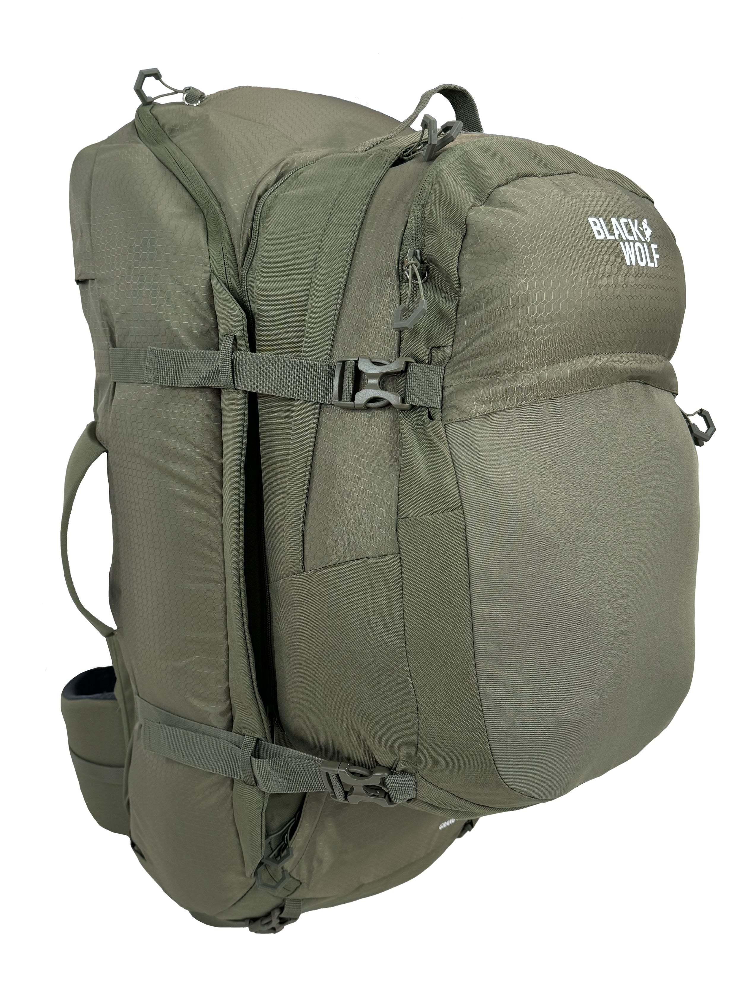 Black Wolf - Grand Teton 65L - Moss