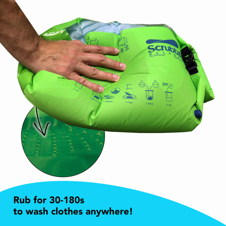 Scrubba - Travel Wash Bag - Green