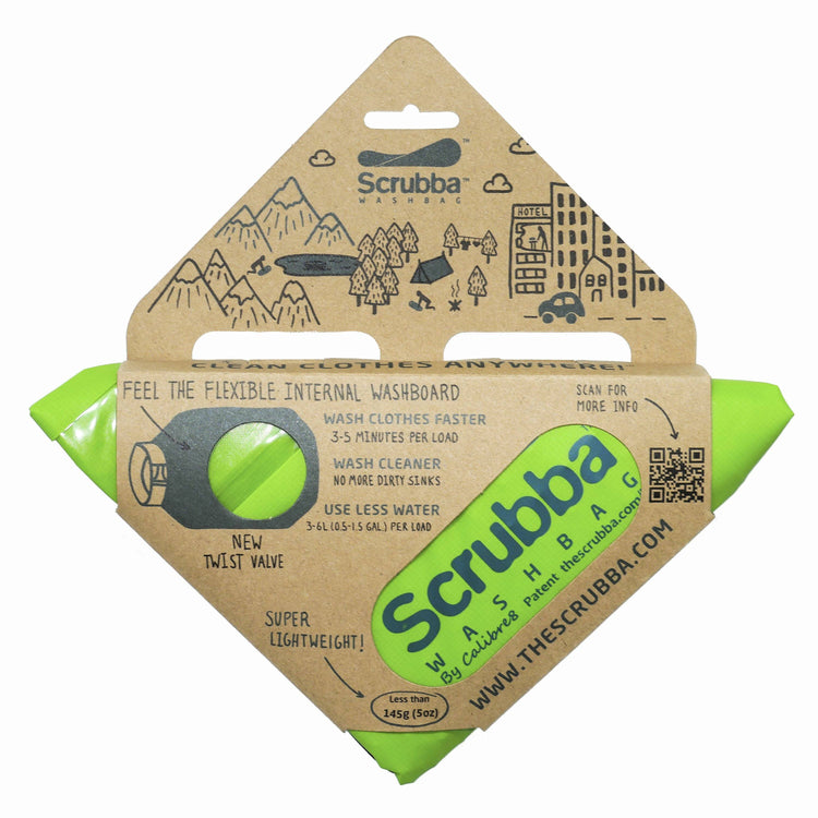 Scrubba - Travel Wash Bag - Green