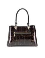 Serenade - H7-0378 Leopard Triple Compartment Leather Bag