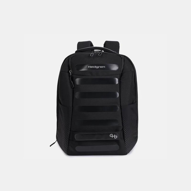 *Hedgren -HANDLE LARGE 2 COMP EXP BACKPACK - BLACK