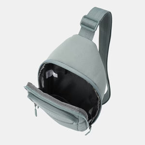 Hedgren - SLING BAG RFID - GREY-GREEN