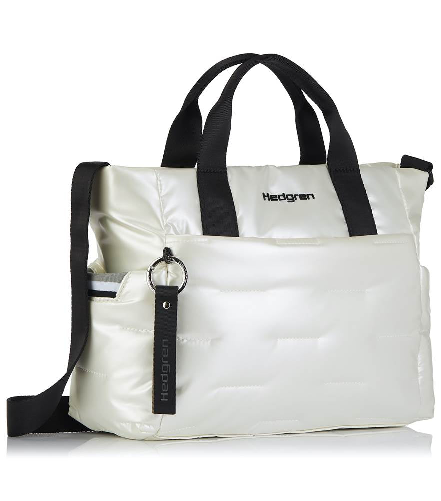 Hedgren - HCOCN07.136 Softy handbag tote - Pearly White