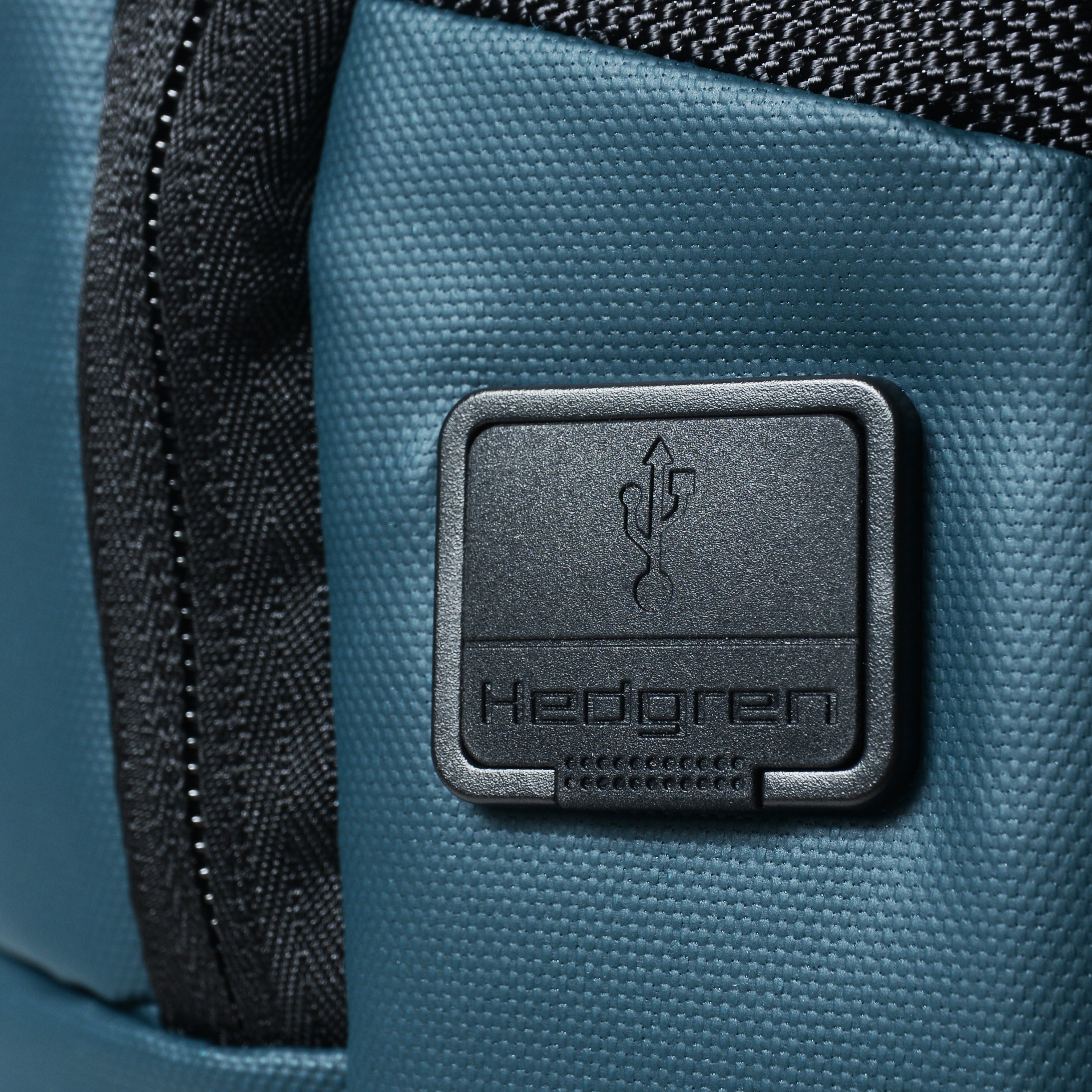 Hedgren - HCOM04.706 TRAM RFID 15.4in Backpack - City Blue (Blue Eco)