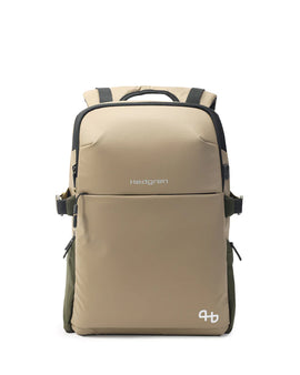 Hedgren - HCOM05.877 RAIL BACKPACK RFID - VINTAGE TAUPE ECO