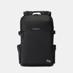 Hedgren - SUBURBANITE OVER NIGHT BACKPACK RFID R.COVER 15.6in - BLACK