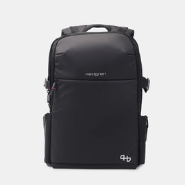 Hedgren - SUBURBANITE OVER NIGHT BACKPACK RFID R.COVER 15.6in - BLACK