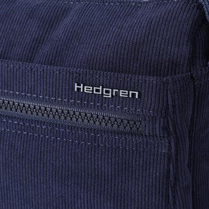 Hedgren - HIC176M EYE M CROSSBODY RFID -CORDUROY - PEACOAT BLUE