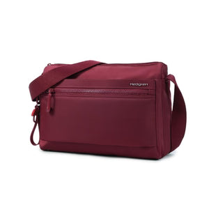 Hedgren - HIC176M.918-20 New Eye Medium RFID Crossbody - Maroon Banner