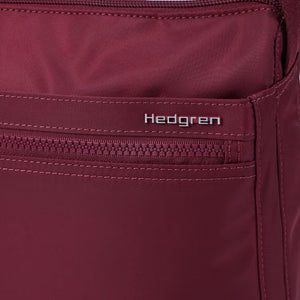 Hedgren - HIC176M.918-20 New Eye Medium RFID Crossbody - Maroon Banner