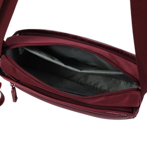 Hedgren - HIC176M.918-20 New Eye Medium RFID Crossbody - Maroon Banner