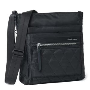 Hedgren - Inner City HIC370.615 Orva RFID Blocking Shoulder Bag - Quilted Black - 0
