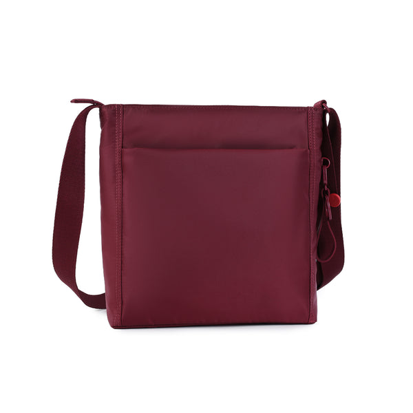 Hedgren - HIC370.918-20 New ORVA RFID Crossbody - Maroon Banner