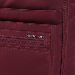 Hedgren - HIC370.918-20 New ORVA RFID Crossbody - Maroon Banner