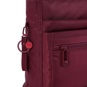 Hedgren - HIC370.918-20 New ORVA RFID Crossbody - Maroon Banner
