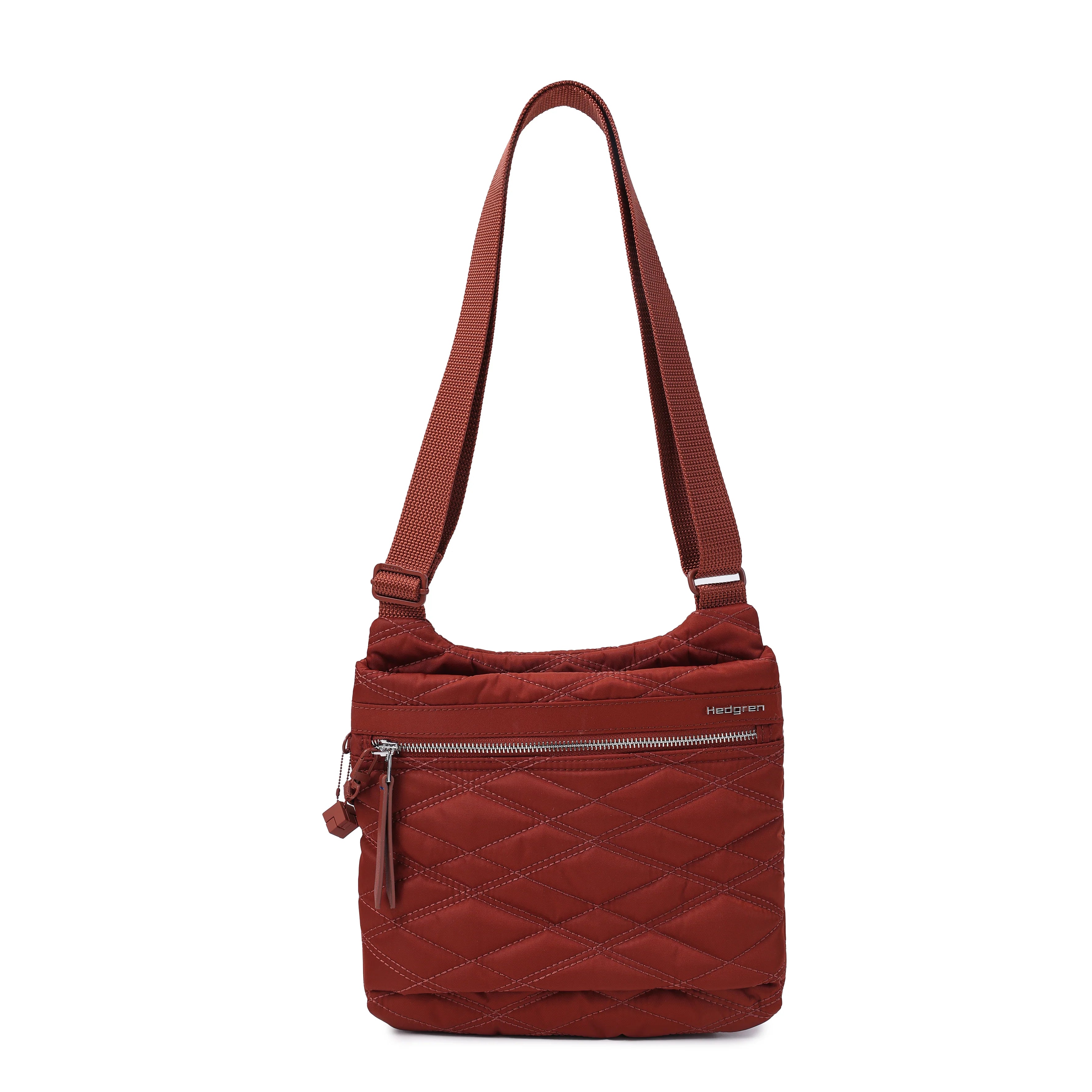 Hedgren - HIC419.857 Faith RFID crossbody - Quilted Brandy Brown