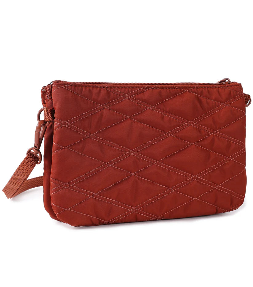 Hedgren - HIC428.857 Emma RFID Crossbody - Quilted Brandy Brown - 0