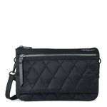 Hedgren - HIC428.615 Emma flat 3sect cross body - Black Quilted