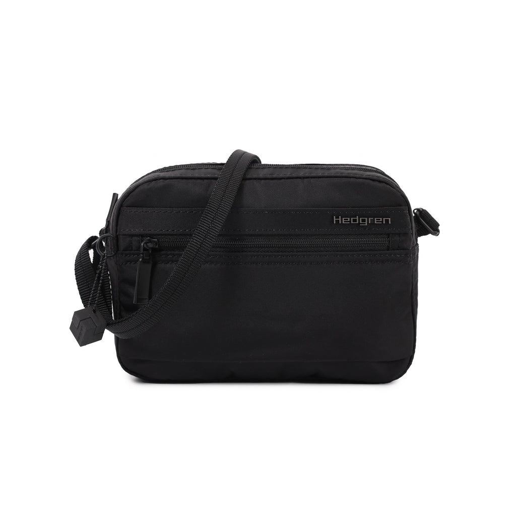 Hedgren - MAIA HIC430.003 2 COMPARTMENT CROSSBODY RFID - BLACK