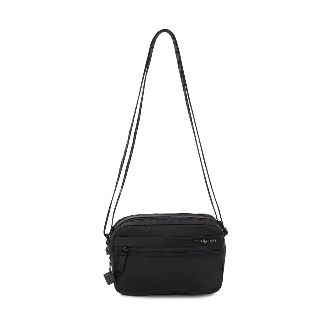 Hedgren - MAIA HIC430.003 2 COMPARTMENT CROSSBODY RFID - BLACK