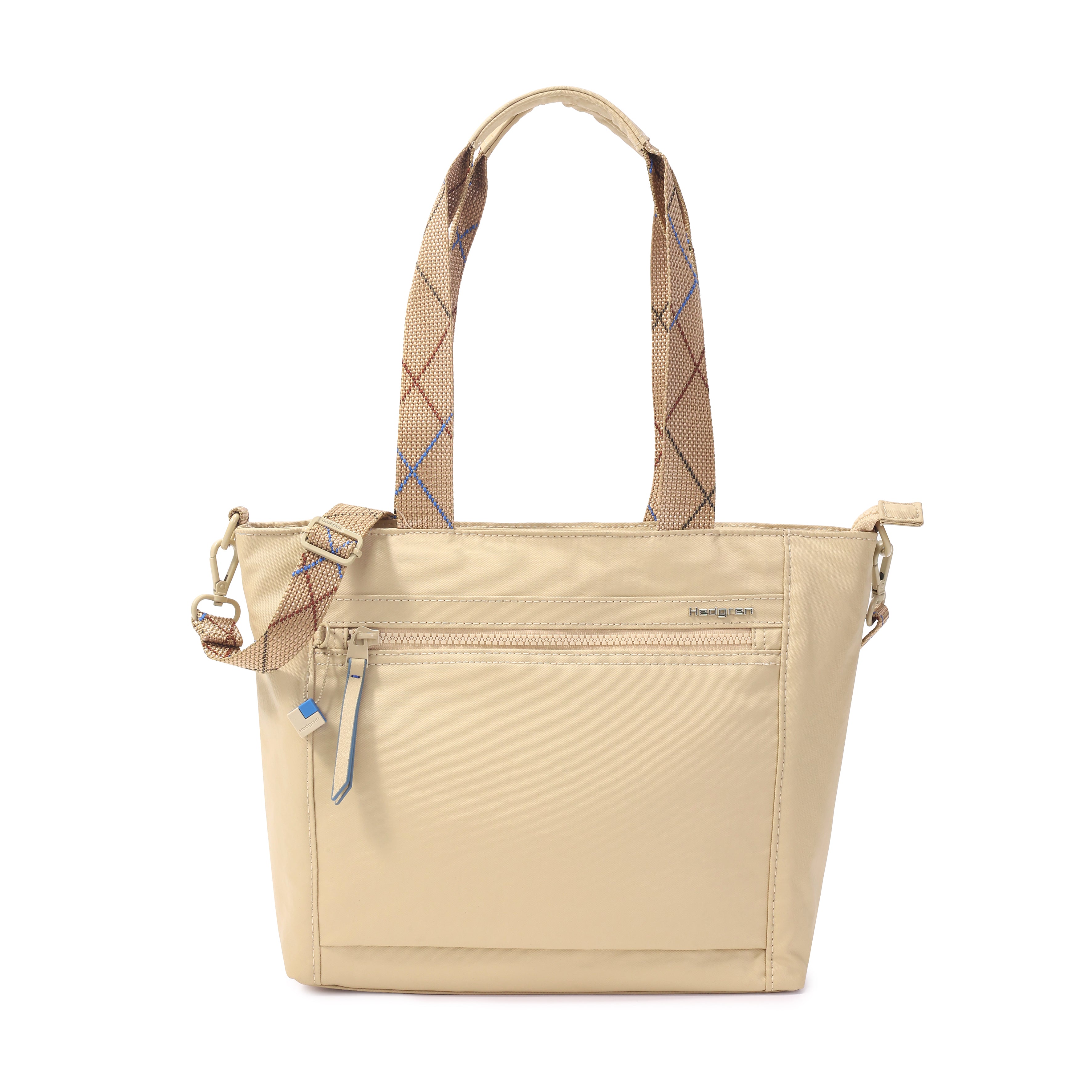 Hedgren - HIC433.852 ZOE Medium RFID Tote - Creased Safari Beige