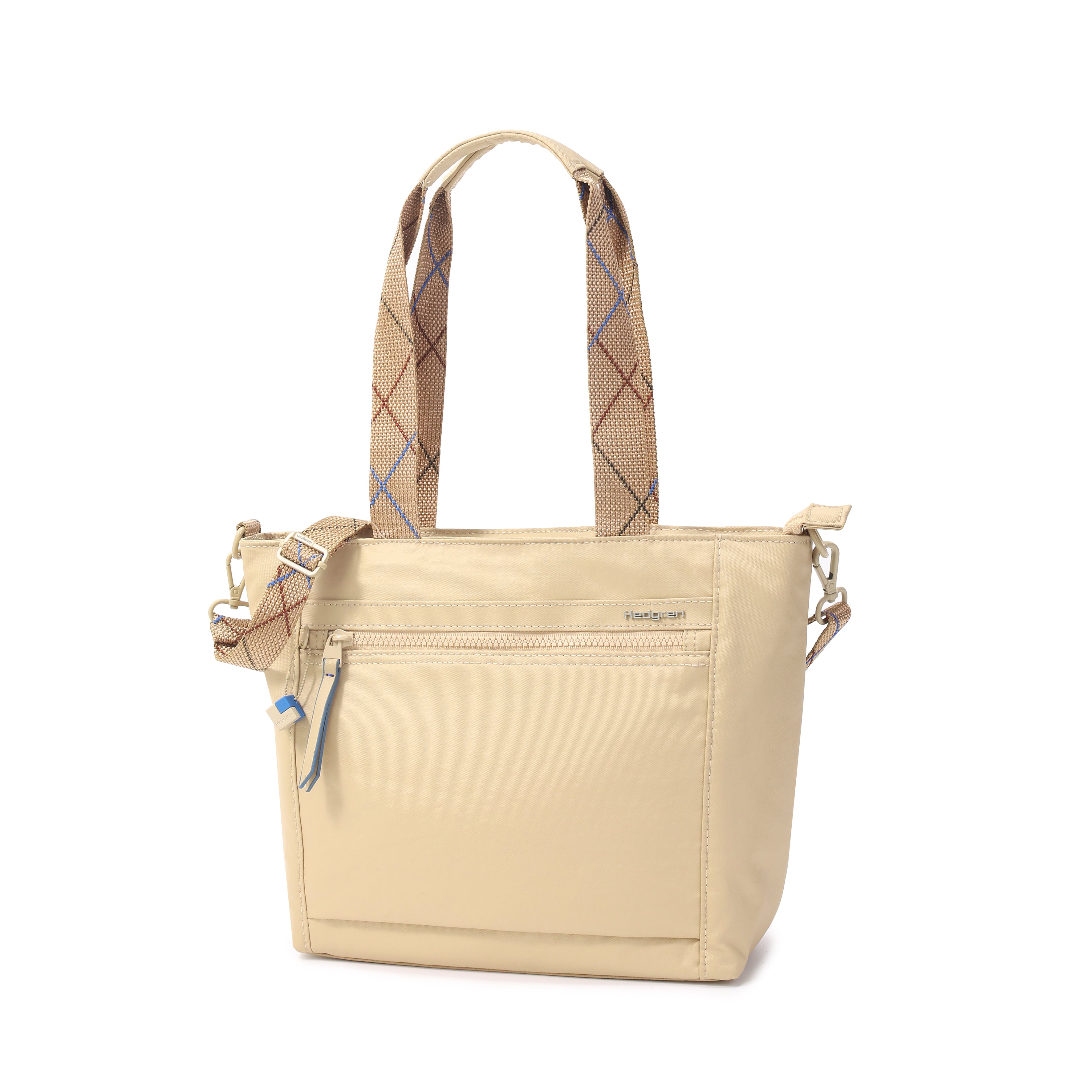 Hedgren - HIC433.852 ZOE Medium RFID Tote - Creased Safari Beige