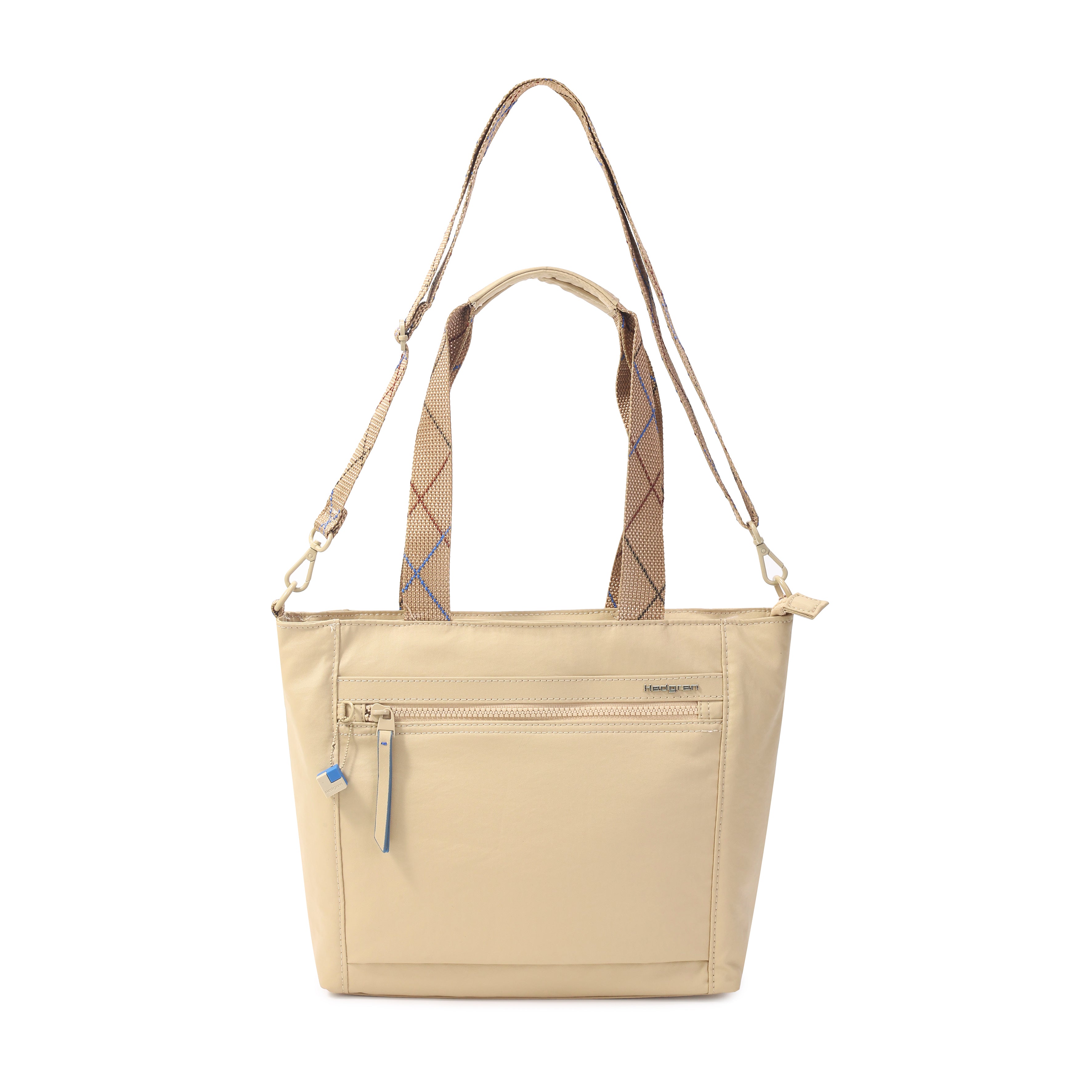 Hedgren - HIC433.852 ZOE Medium RFID Tote - Creased Safari Beige