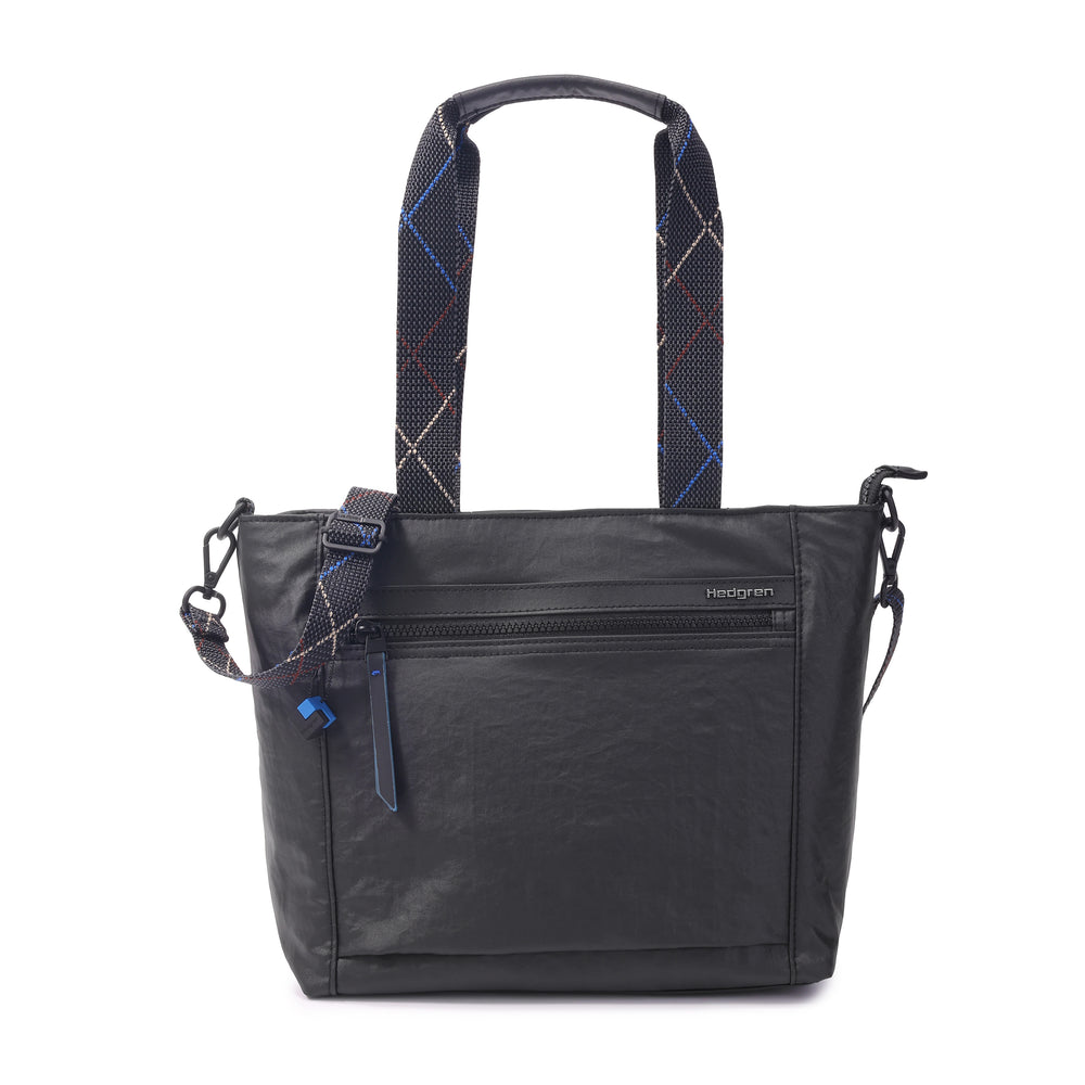 Hedgren - Hic433.854 Zoe Medium RFID Tote - Creased Black