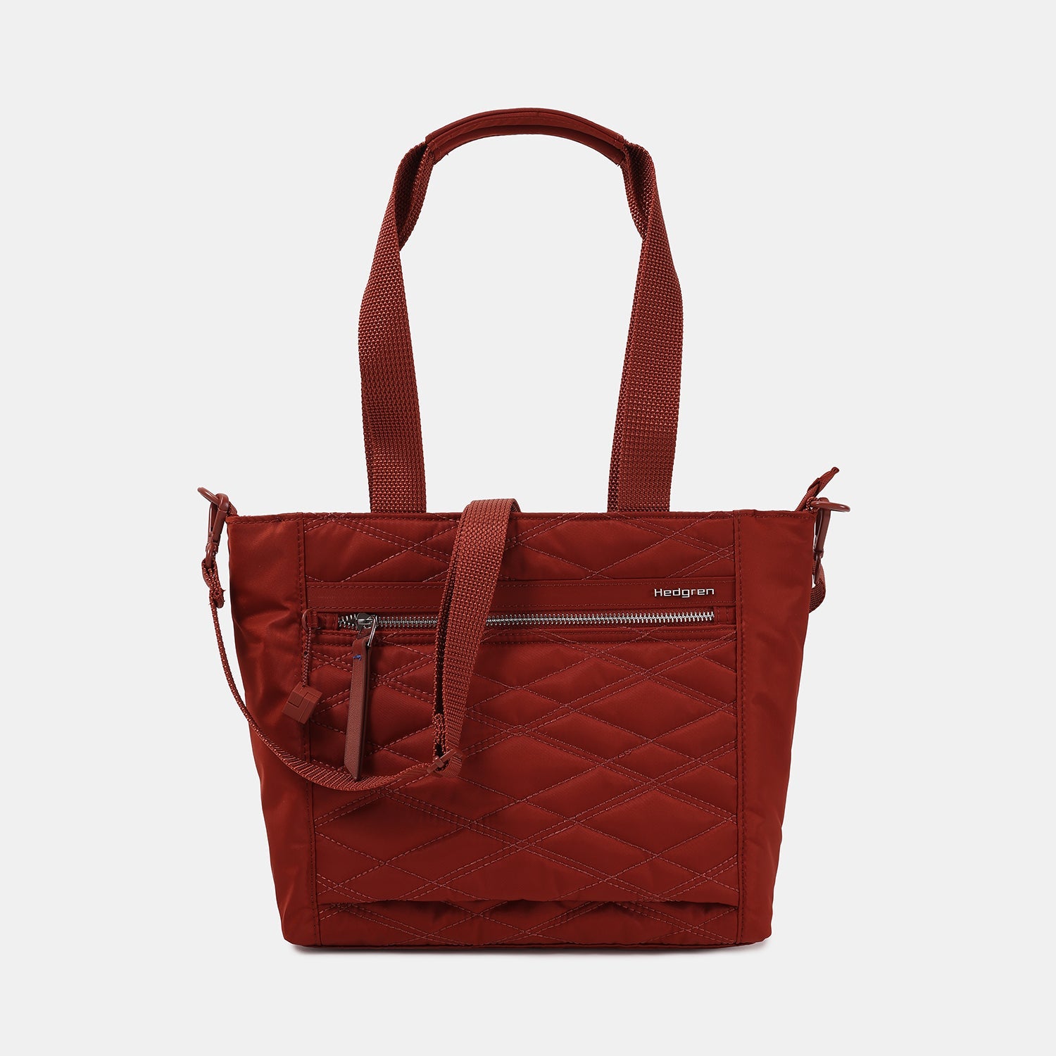 Hedgren - HIC433.857 Zoe Medium Tote - Quilt Brandy Brown