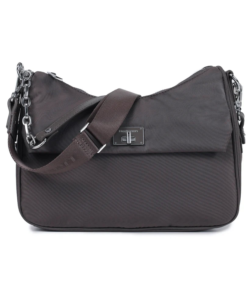 Hedgren - HLBR07.104 Unity Hobo Crossover RFID - Fumo Grey