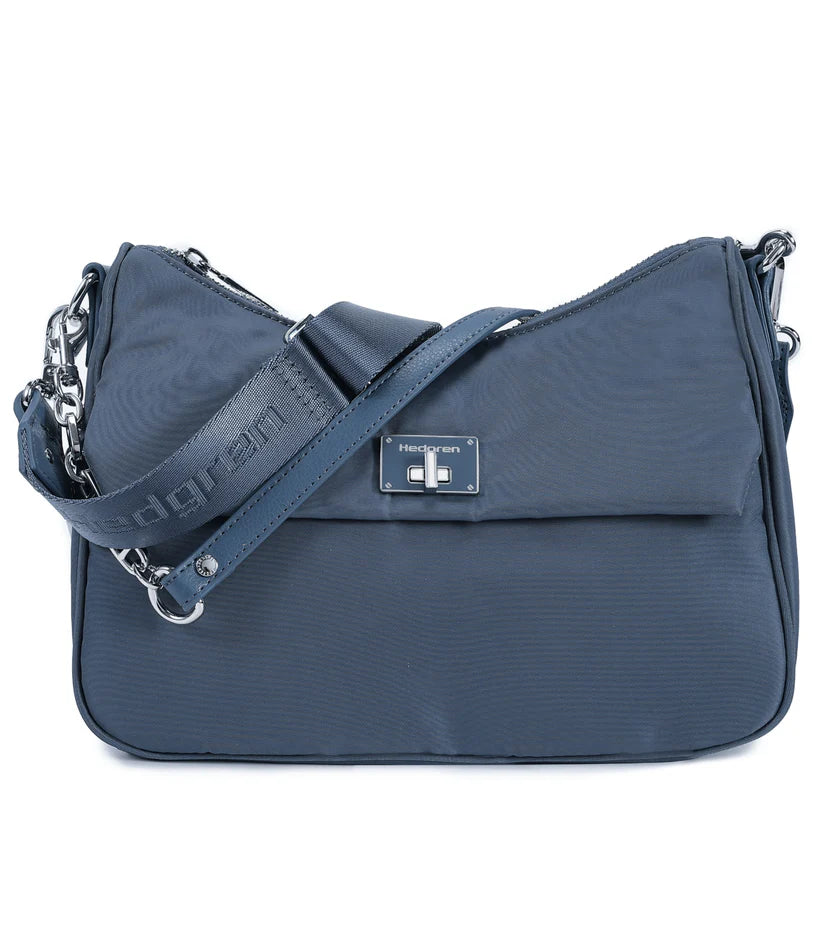 Hedgren - HLBR07.368 Unity Hobo Crossover RFID - Baltic Blue