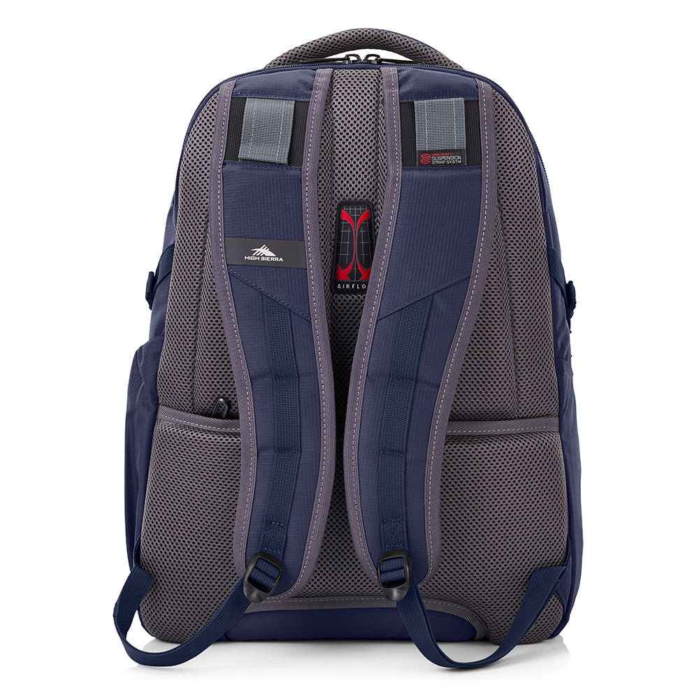 High Sierra - Access 4 17in Laptop Backpack - Navy Sport