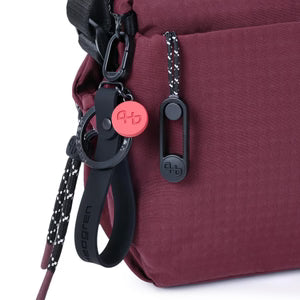 Hedgren - HSTG01.918 Kosho Medium Crossbody - Maroon Banner