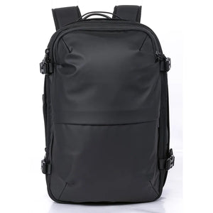 Travelite - Vacuum Compression Travel Backpack 17.3in with Pump - Black
