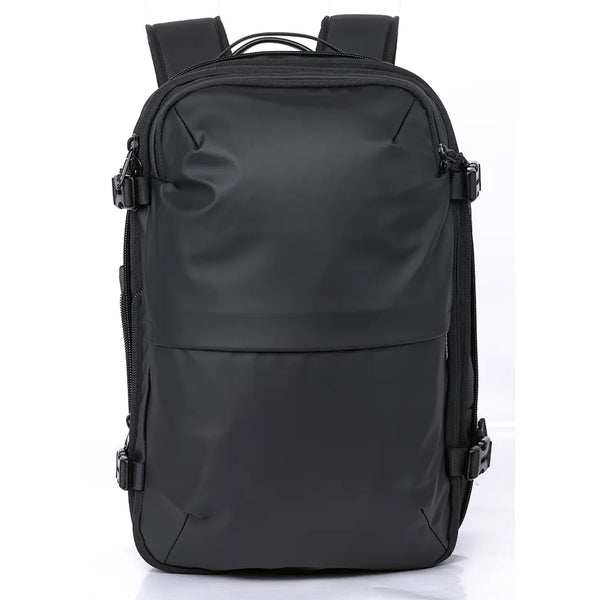 Travelite - Vacuum Compression Travel Backpack 17.3in with Pump - Black