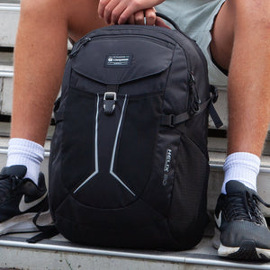 Caribee - Helix 30L 15.4in Laptop Backpack - Black — official Caribee product photo