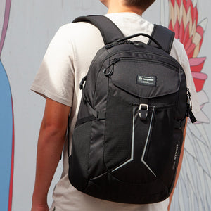 Caribee - Helix 30L 15.4in Laptop Backpack - Black — official Caribee product photo