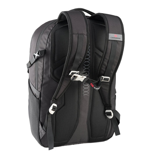Caribee - Helix 30L 15.4in Laptop Backpack - Black — official Caribee product photo