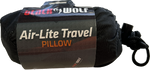 Black Wolf - Air Lite Travel inflatable neck pillow - Black