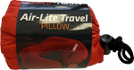 Black Wolf - Air-Lite Travel inflatable neck pillow - RED