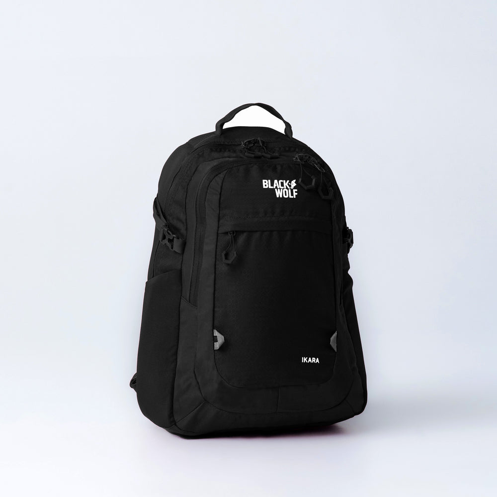 Black Wolf - Ikara 23L Backpack - Jet Black — official Jet Black image (9334917149561)