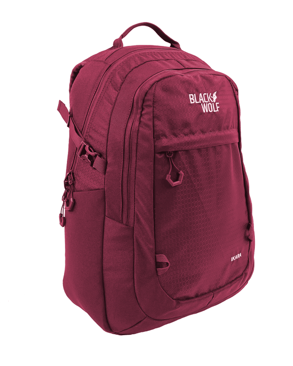 Black Wolf - Ikara 23L Backpack - Tibetan Red