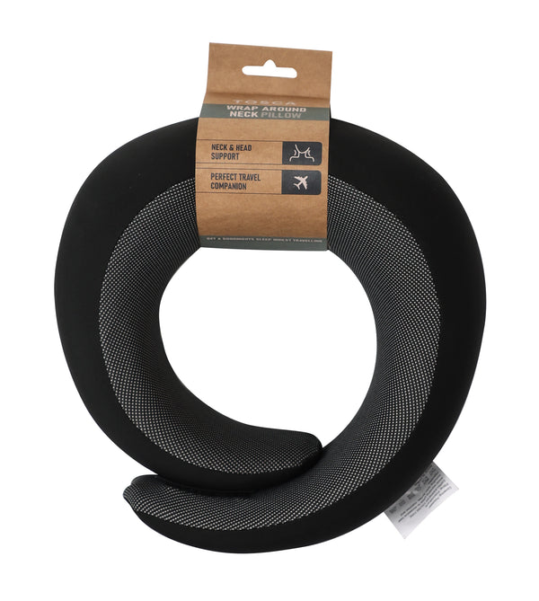 Tosca - TCA074 Wrap Around Neck Pillow - Black