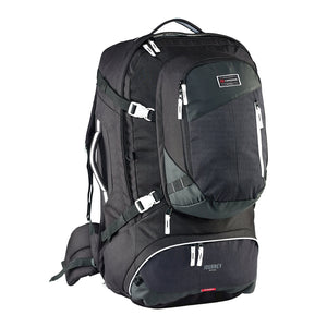 Caribee - 6824 65Lt Journey Tracel Pack W Detachable Day Pack - Black