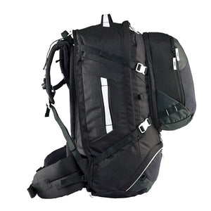 Caribee - 6826 75Lt Journey Tracel Pack W Detachable Day Pack - Black