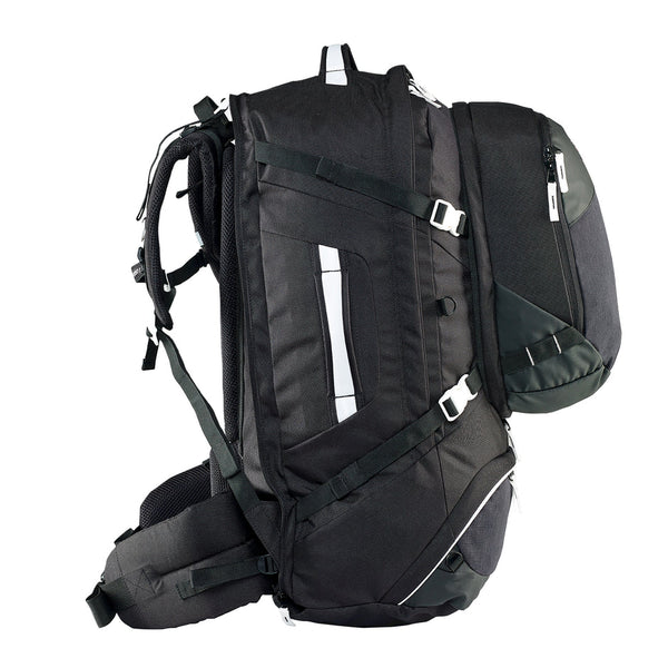 Caribee - 6826 75Lt Journey Tracel Pack W Detachable Day Pack - Black