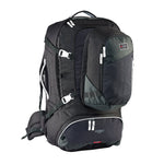 Caribee - 6826 75Lt Journey Tracel pack w detachable day pack - Black