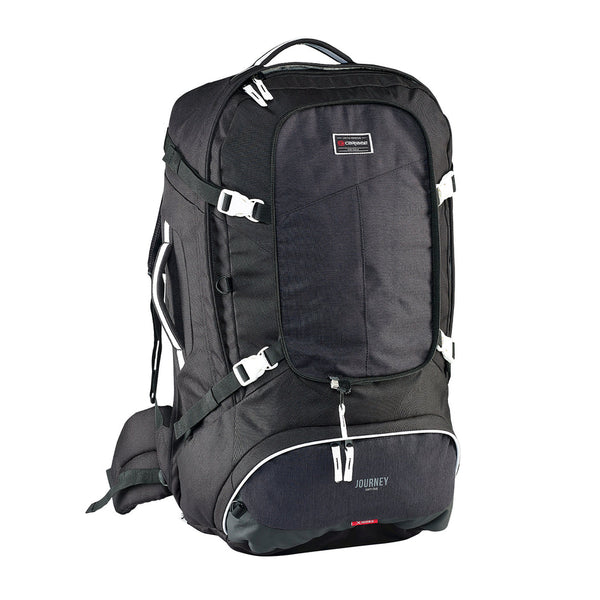Caribee - 6826 75Lt Journey Tracel Pack W Detachable Day Pack - Black